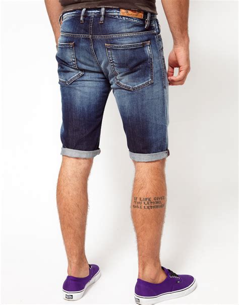 diesel jeans shorts